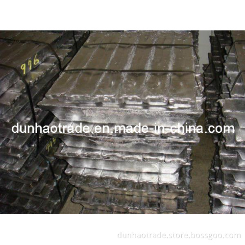 Pb99.940 Lead Ingot with Top Grade (DH-006)
